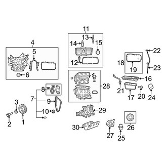 Jeep OE - Engine Oil Pan Gasket Set