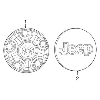 Jeep OE - Wheels - Covers & Trim