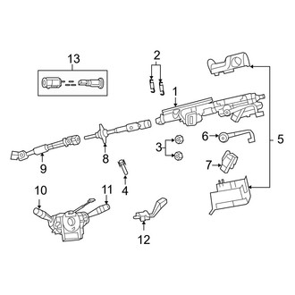 Jeep OE - Steering Column Assembly