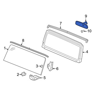Jeep OE - Front Interior Rear View Mirror
