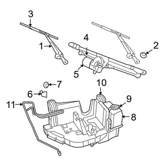 Jeep OE - Windshield - Wiper & Washer Components