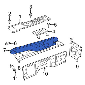 Jeep OE - Front Upper Cowl Panel
