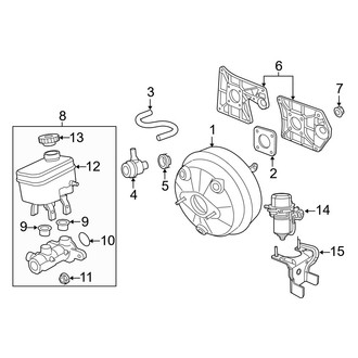 Jeep OE - Cowl - Components on Dash Panel