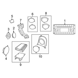 Jeep OE - Instrument Panel - Sound System