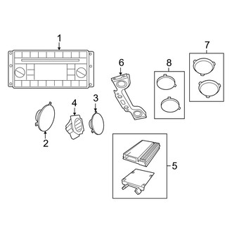 Jeep OE - Instrument Panel - Sound System