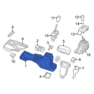 Jeep OE - Center Center Console
