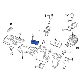 Jeep OE - Console Cup Holder