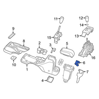Jeep OE - Console Trim Panel Cap