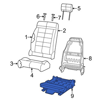 Jeep OE - Front Right Seat Frame