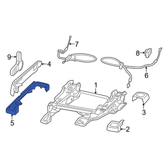 Jeep OE - Front Lower Seat Trim Panel