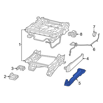 Jeep OE - Front Lower Seat Trim Panel