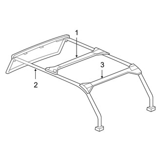 Jeep OE - Roll Bar & Components - Roll Bar