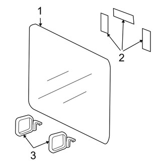 Jeep OE - Removable Top - Glass (Hardtop), (Rubicon / Sahara / Sport)