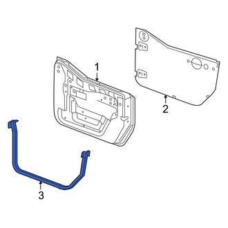 Jeep OE - Front Right Door Seal