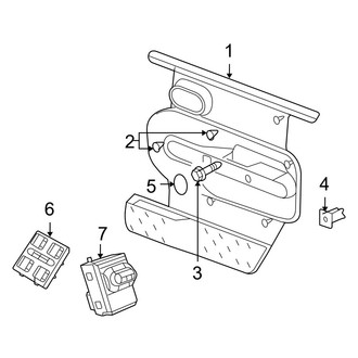 Jeep OE - Front Door - Interior Trim (Full Door)