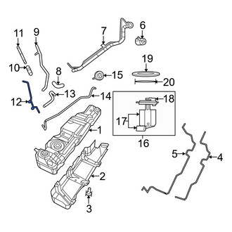 Jeep OE - Evaporative Emissions System Lines