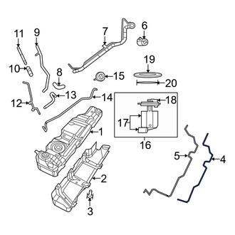 Jeep OE - Fuel Hose
