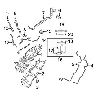 Jeep OE - Fuel System Components