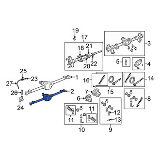 Jeep OE - Rear Drive Axle Assembly