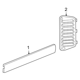 Jeep OE - Tail Gate - Interior Trim