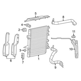 Jeep OE - Cooling - Radiator & Components (3.6L)