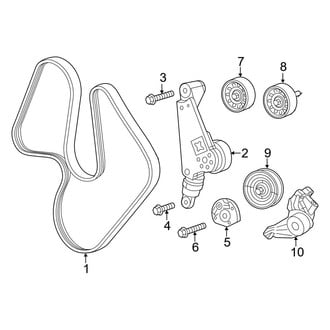 Jeep OE - Cooling - Belts & Pulleys (3.6L)