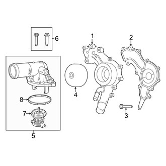Jeep OE - Cooling - Water Pump (3.6L)