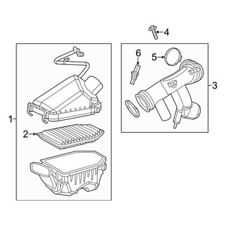 Jeep OE - Engine - Air Inlet (3.6L)