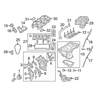 Jeep OE - Engine Parts (3.6L)