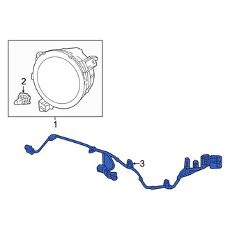 Jeep OE - Front Headlight Wiring Harness