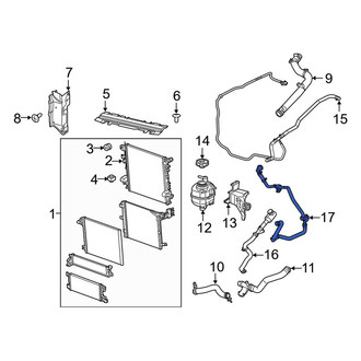 Jeep OE - Engine Coolant Pipe