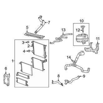 Jeep OE - Cooling - Radiator & Components (Primary)