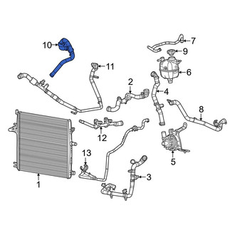 Jeep OE - Engine Coolant Pipe
