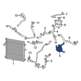 Jeep OE - Engine Auxiliary Water Pump