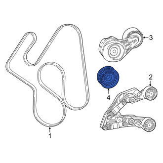 Jeep OE - Accessory Drive Belt Idler Pulley