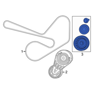 Jeep OE - Accessory Drive Belt Idler Pulley