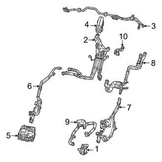 Jeep OE - Inverter Cooling Components (PLUG-IN HYBRID EV-GAS (PHEV))
