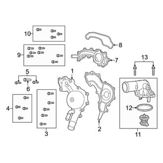 Jeep OE - Cooling - Water Pump (3.6L)