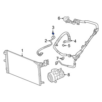 Jeep OE - A/C Refrigerant Line O-Ring