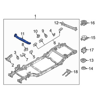 Jeep OE - Transmission Crossmember