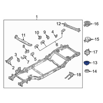 Jeep OE - Upper Body A-Pillar Bracket
