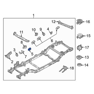 Jeep OE - Right Body A-Pillar Bracket