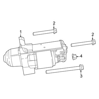 Jeep OE - Electrical - Starter (2.0L)