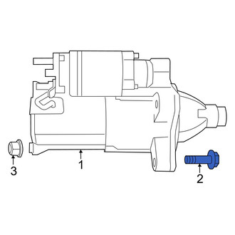Jeep OE - Upper Alternator Bracket Bolt
