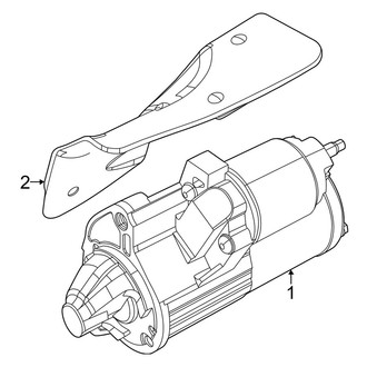 Jeep OE - Electrical - Starter (6.4L)