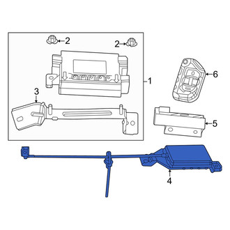 Jeep OE - Keyless Entry Antenna