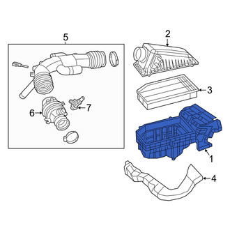 Jeep OE - Air Filter Housing