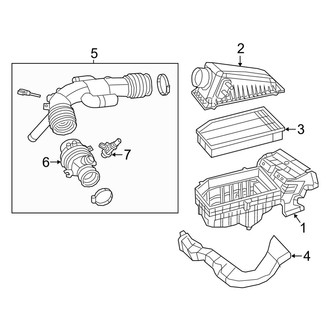 Jeep OE - Engine - Air Intake (2.0L)