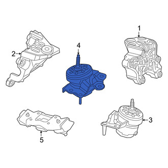 Jeep OE - Left Engine Mount