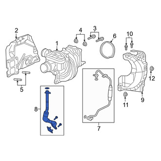 Jeep OE - Turbocharger Oil Line